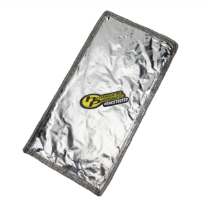 medium heat shield aluminum with mesh
