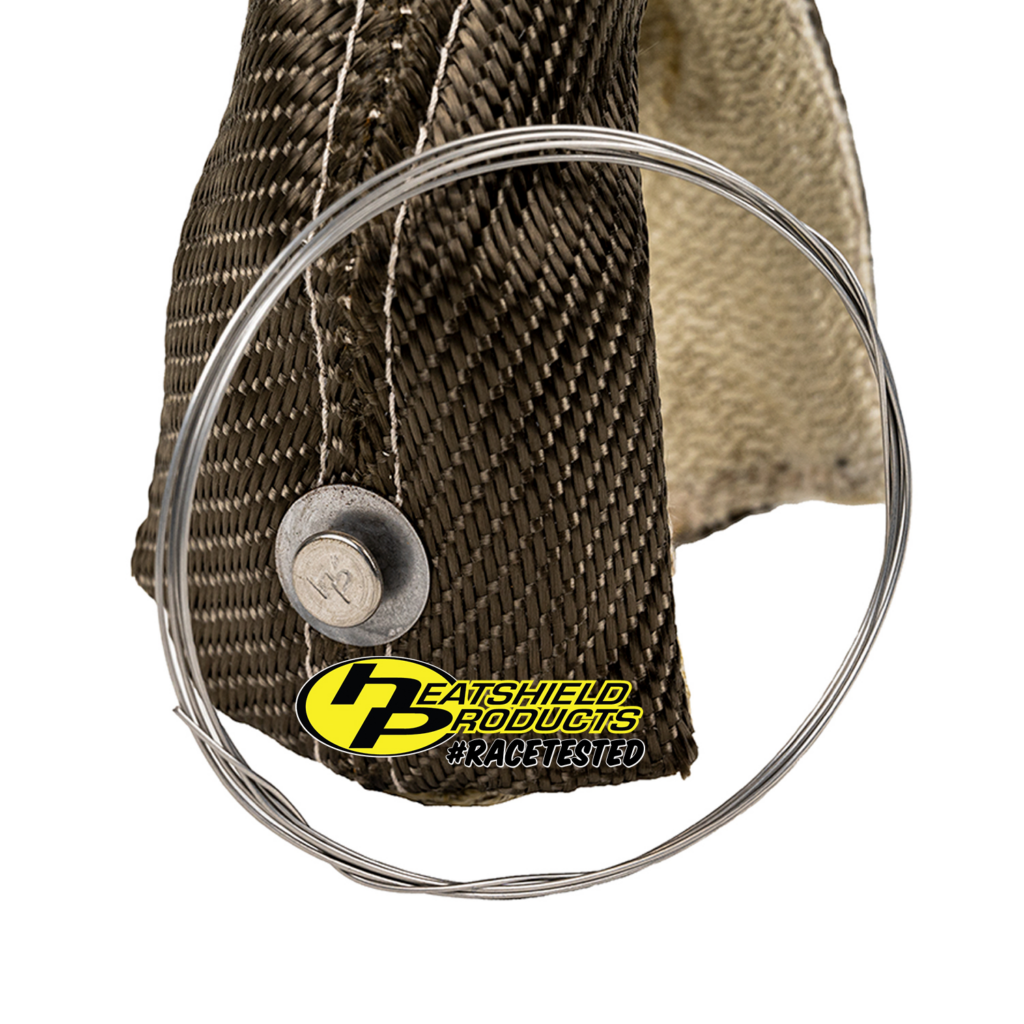 heat shield wastegate turbo close up