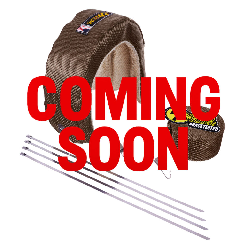 T4 turbo blanket with Lava Wrap, springs, and mounting hardware for extreme heat control