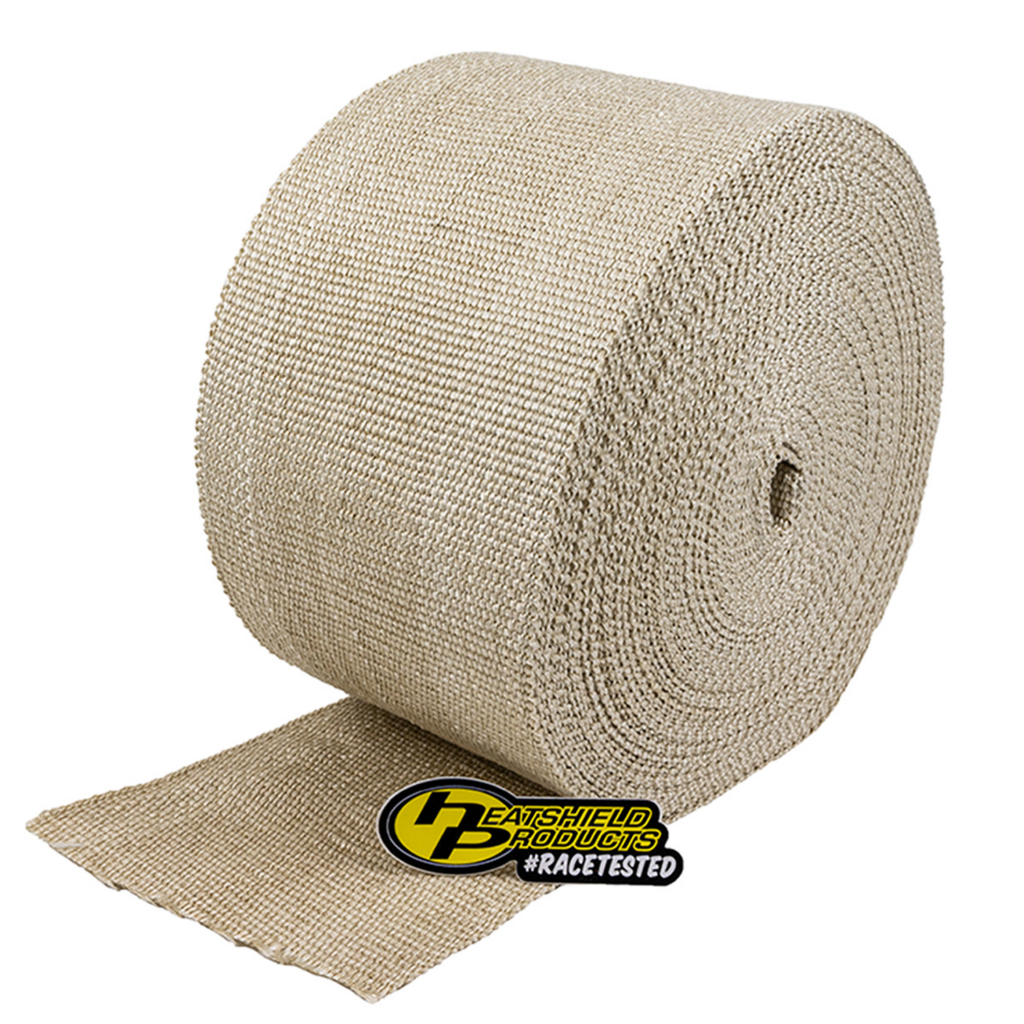 large white exhaust wrap for industrial use