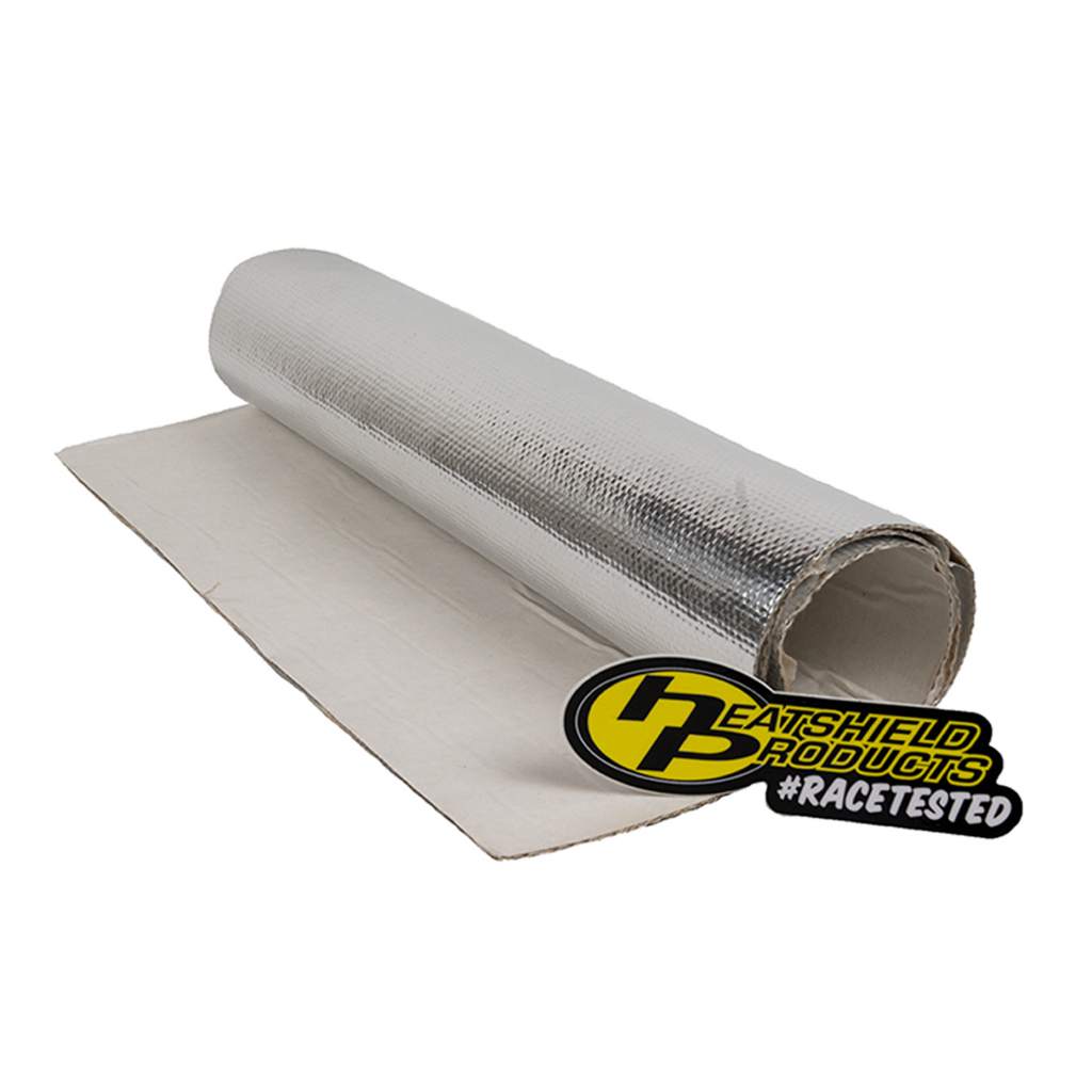 heat shield self sticking silver