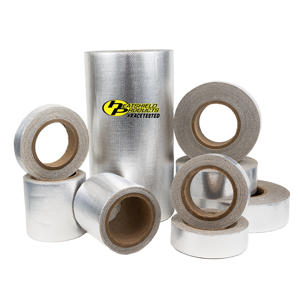 group silver tape heat shield