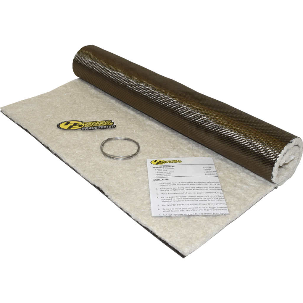 lava header exhaust shield