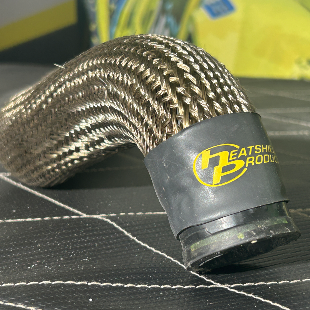 volcanic hose heat shield