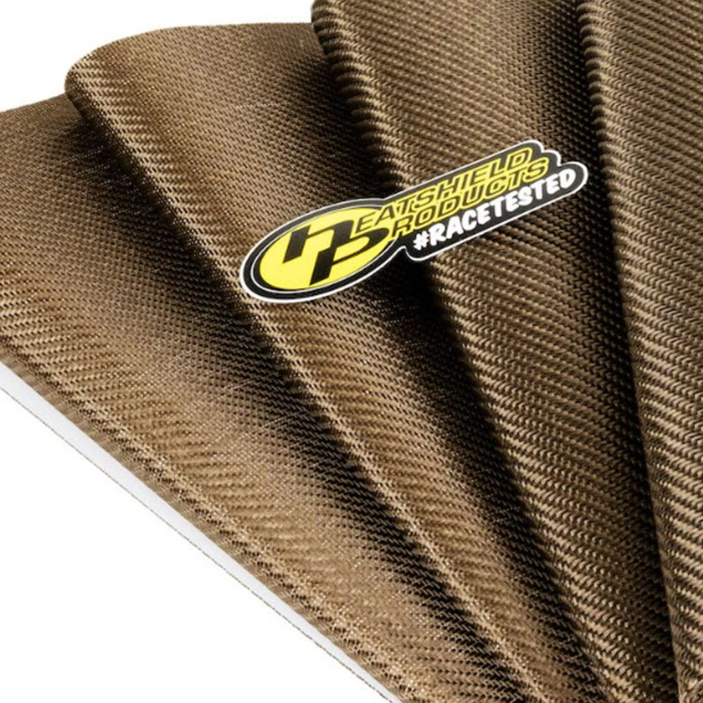 carbon fiber heavy duty heat shield volcanic