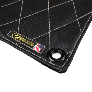 floor heat shield grommet attachment