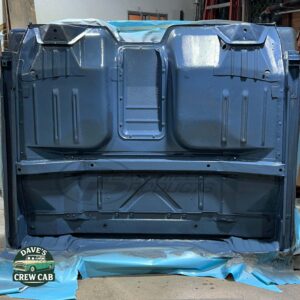 db Skin Sound Insulation Coating applied to the underside of a 1967-1972 Ford truck cab