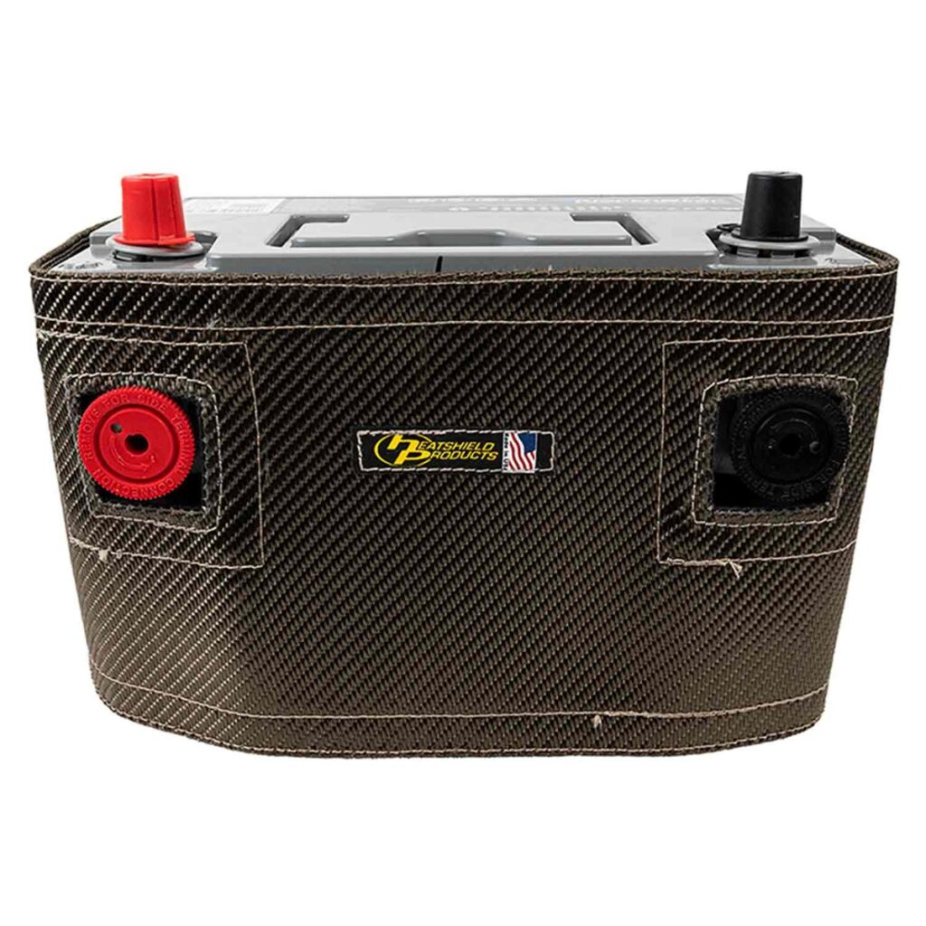 lava rock battery heat shield