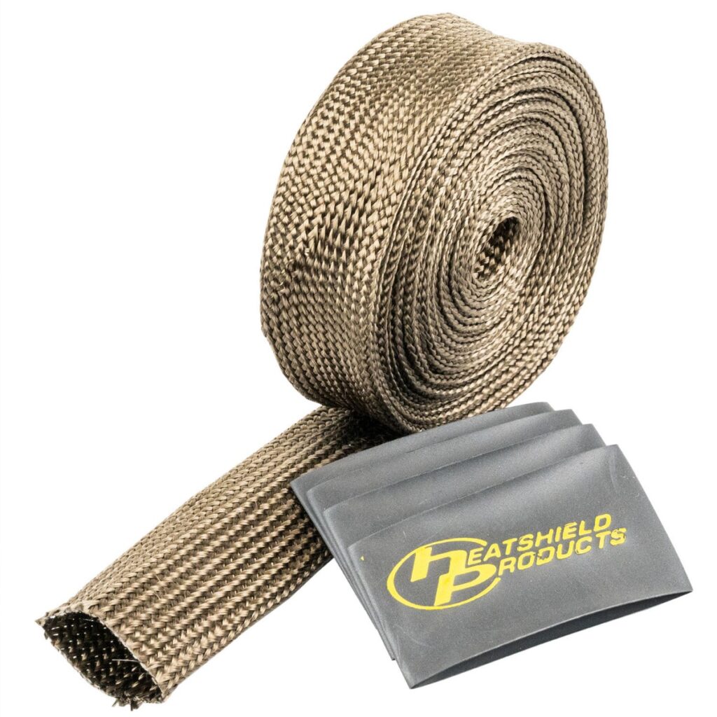 Lava heat sleeve for hoses