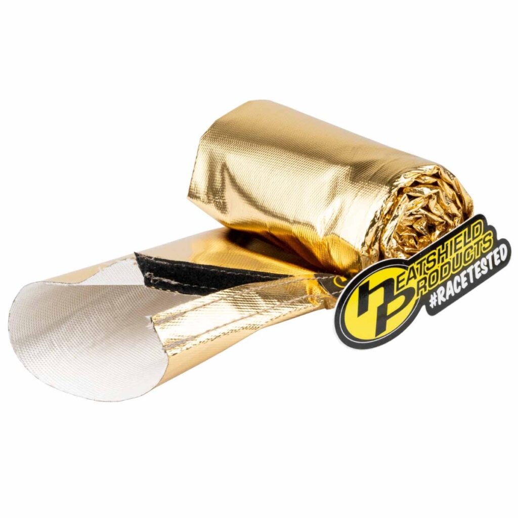 gold colored heat shield
