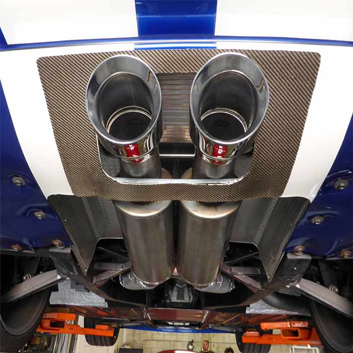 lava shield back exhaust