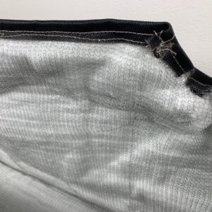 close up insulation black jacket with stainless steel