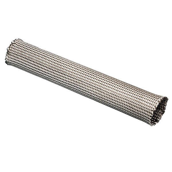 Natural Fiberglass heat shield for radiator hose