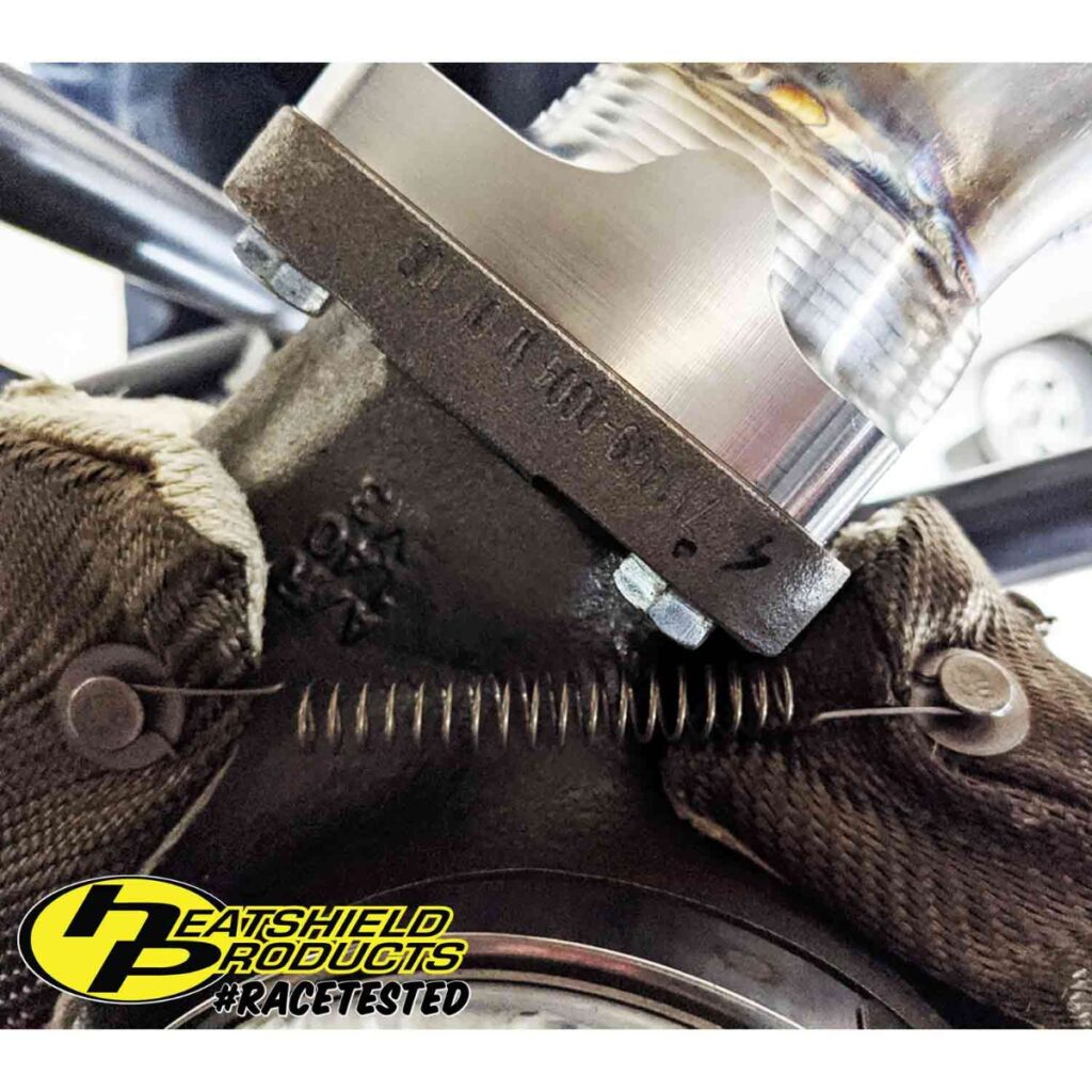 stainless steel spring for turbo heat shield