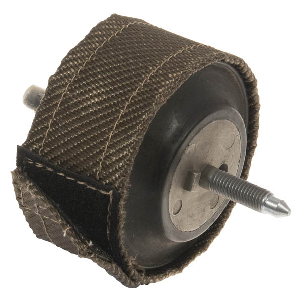 motor mount with lava rock heat shield