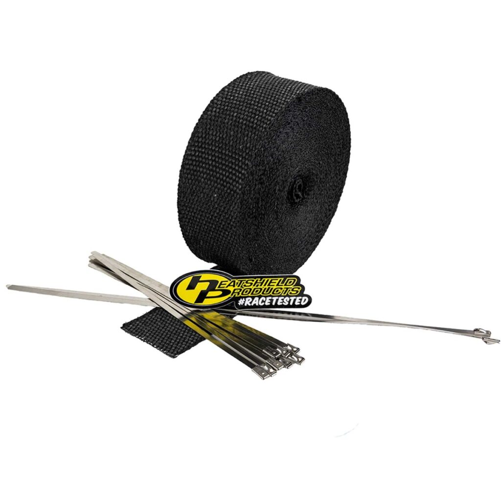 kit with black exhaust wrap