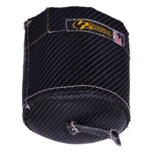 black lava rock heat shield for oil filters