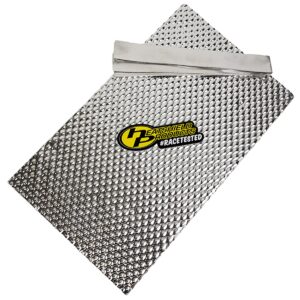 silver heat shield for catch can