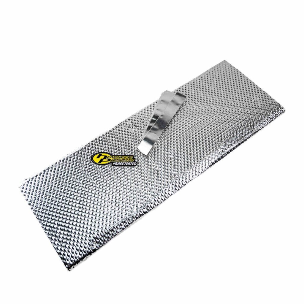 silver stick on heat shield for ovens and refrigerators