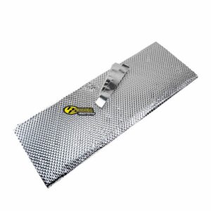 silver stick on heat shield for ovens and refrigerators
