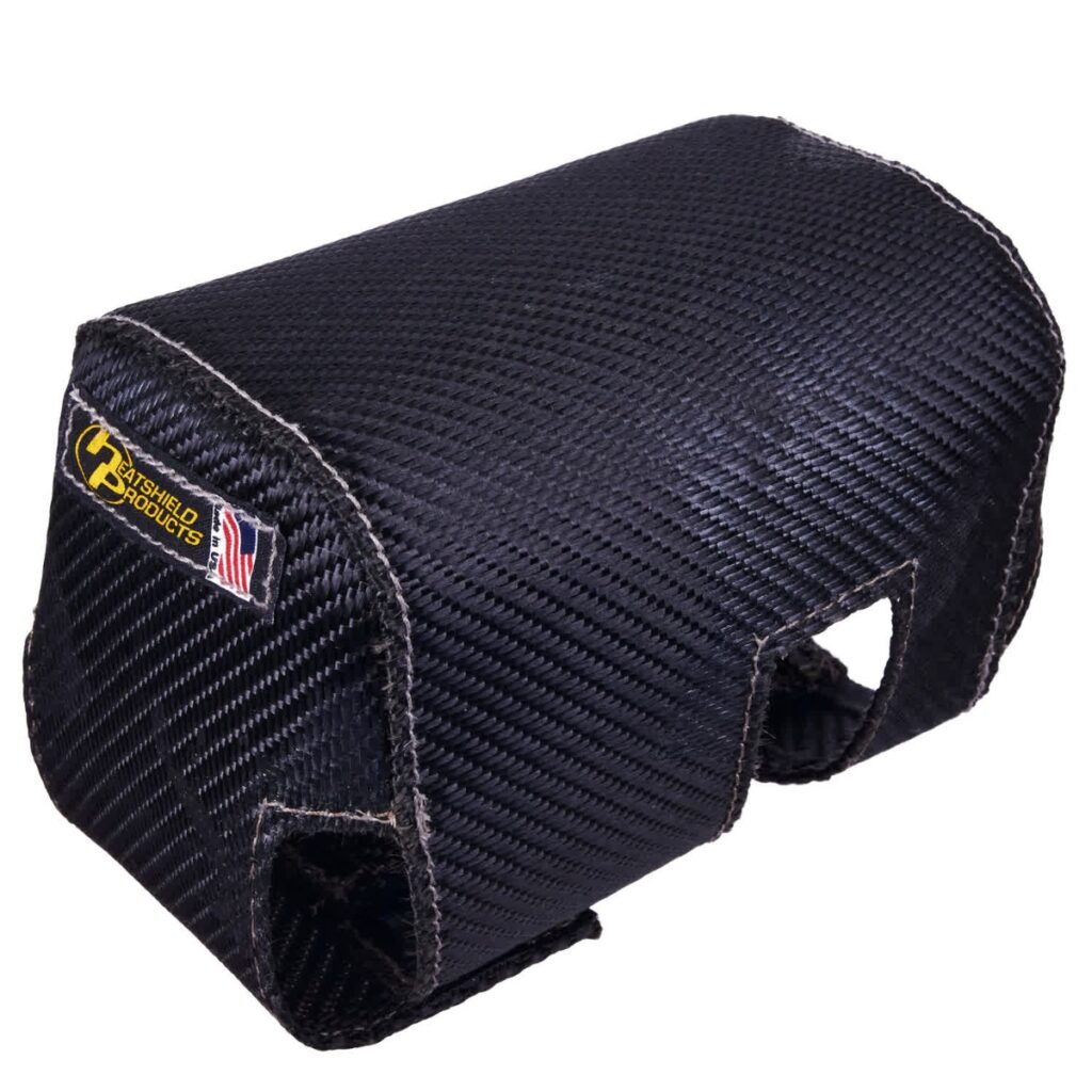 black master cylinder heat shield