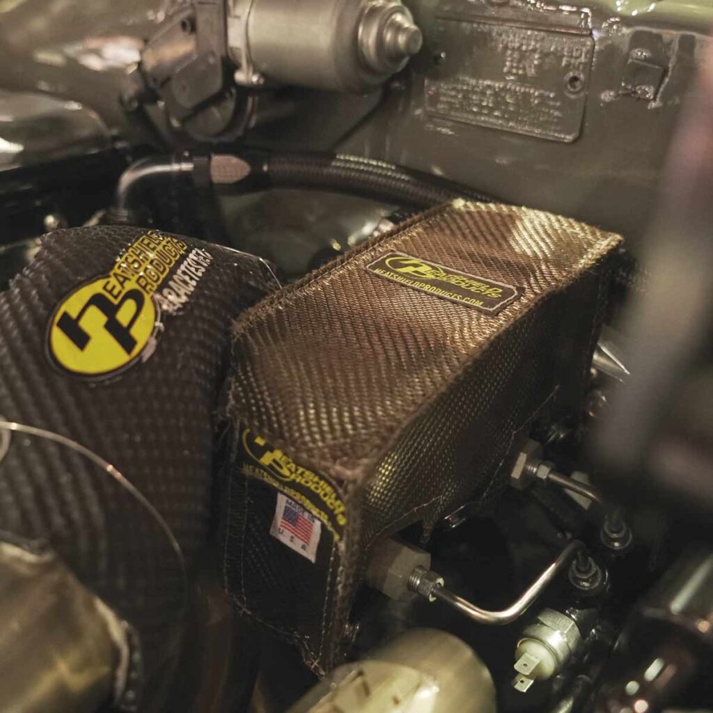 hot pipe next to master cylinder