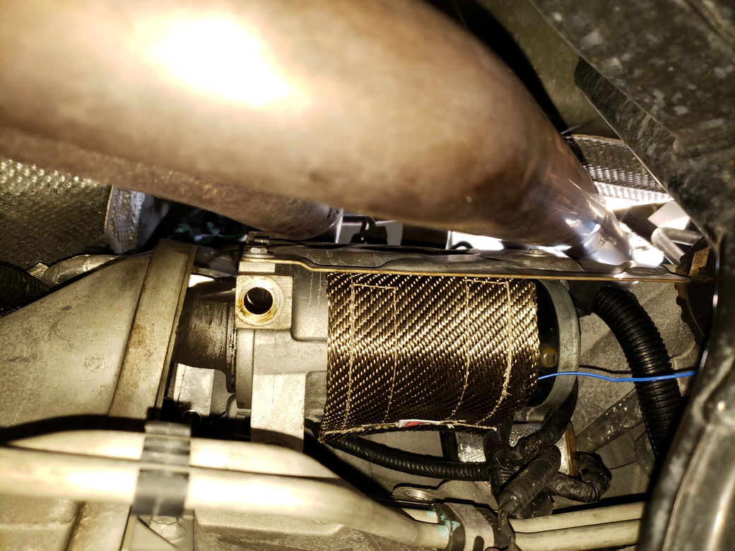 Lava Starter Shield installed on a 2012 Camaro SS