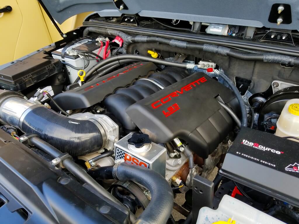 Corvette Car Engine