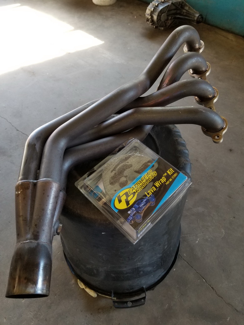 Unwrapped 5th Gen Camaro SS exhaust headers