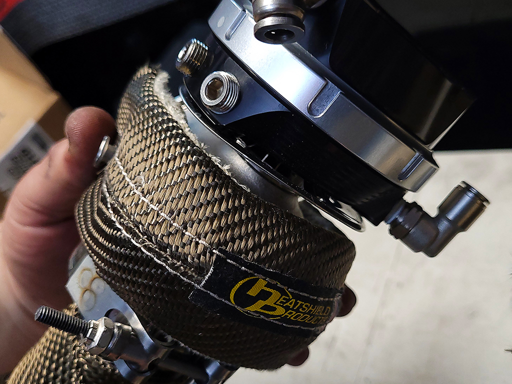 Exhaust Wrap Install