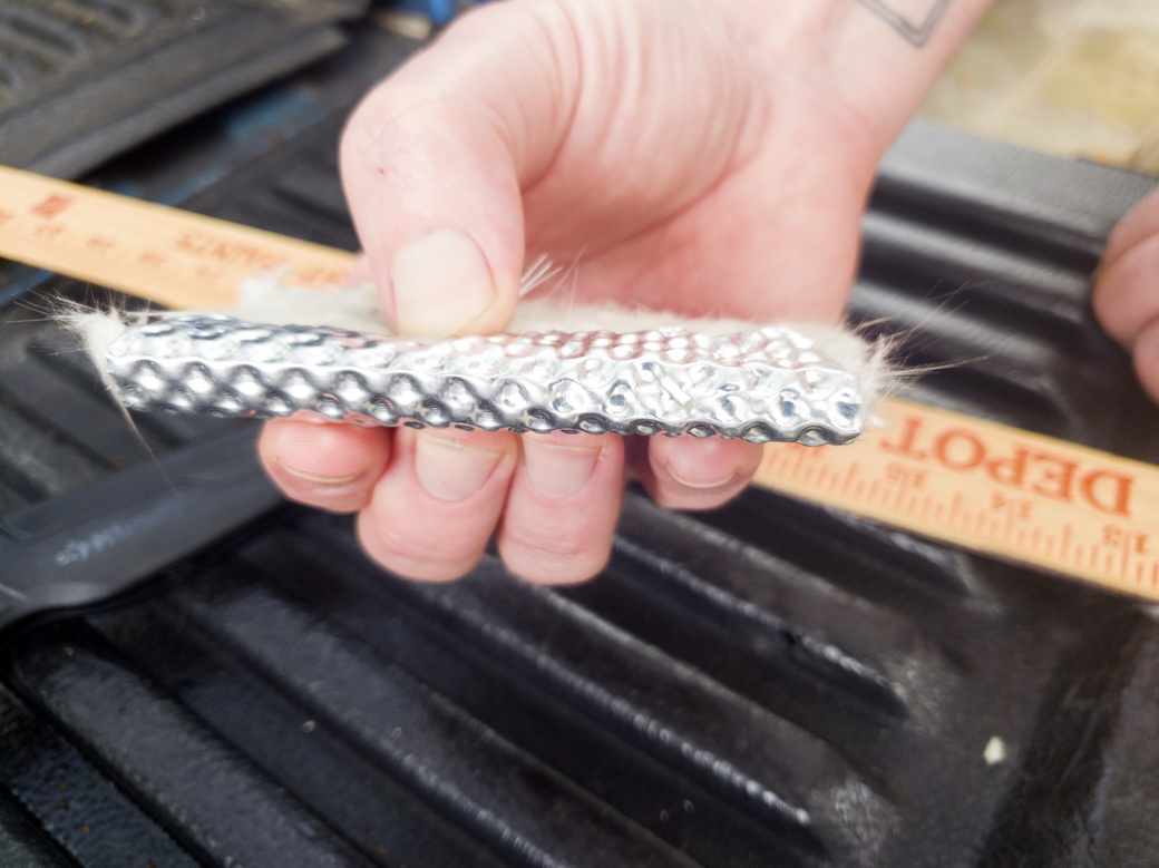 Properly finished Heatshield Armor edge