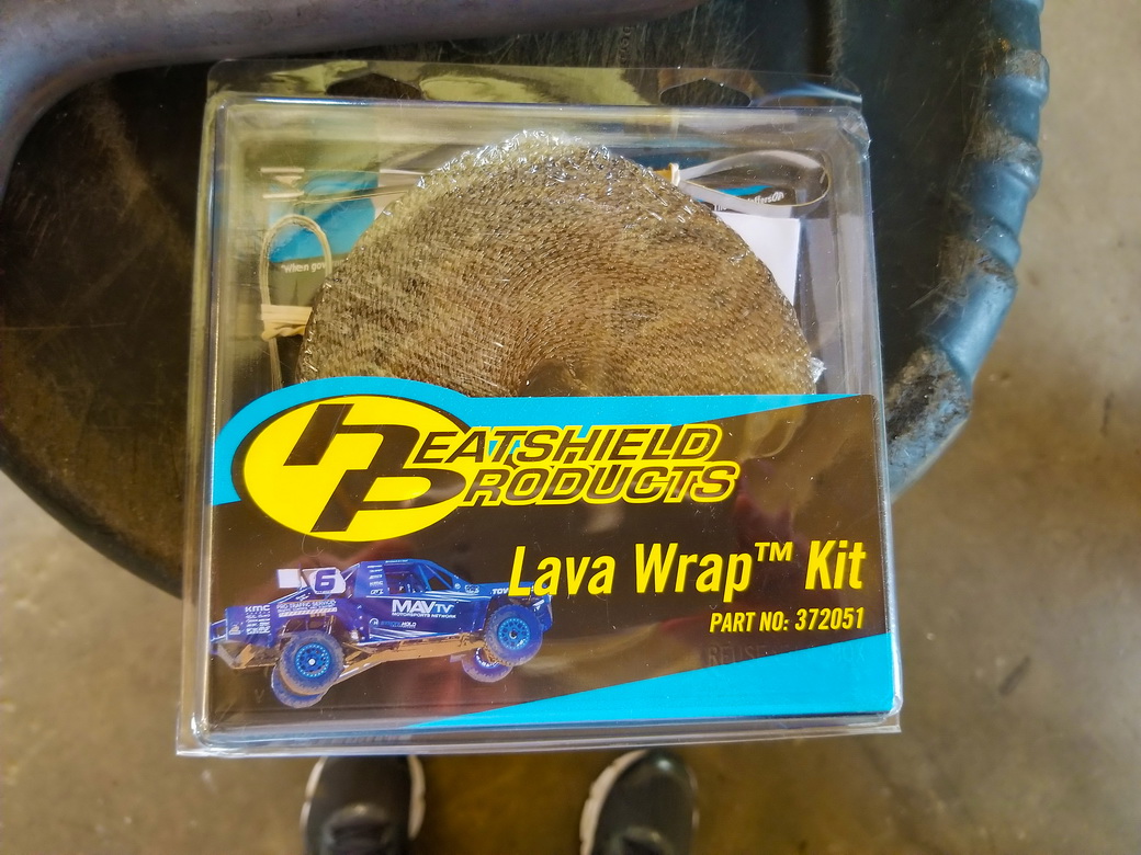 Heatshield Products Lava Exhaust Wrap Kit