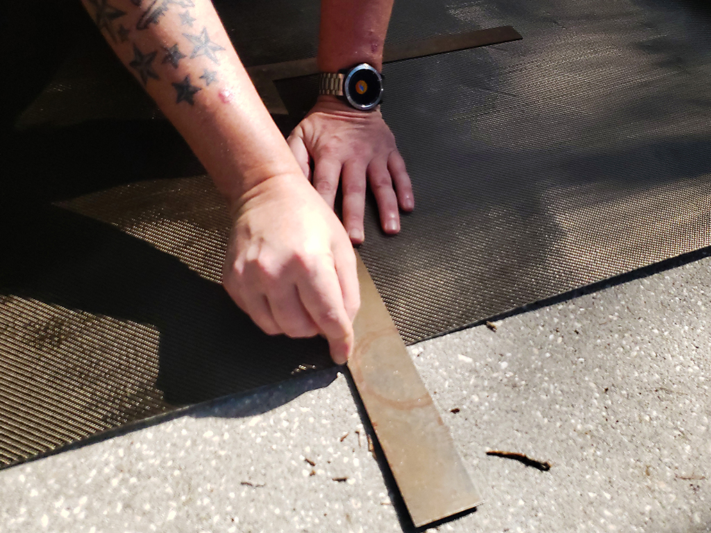 Measuring Lava Shield