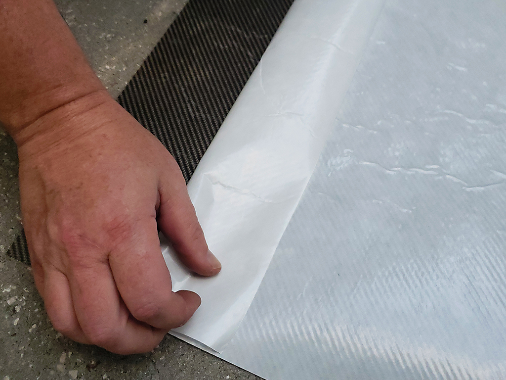 Lava Shield adhesive backing