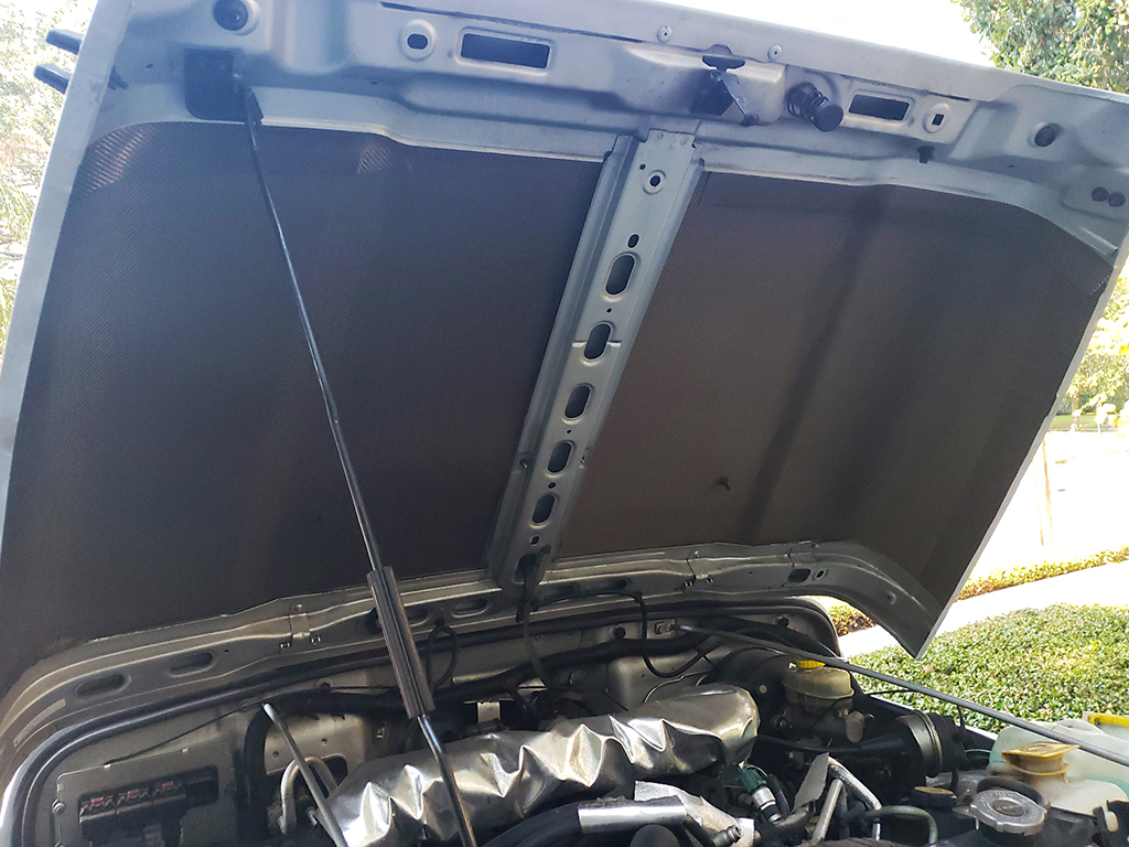 Lava Shield install on Jeep Wrangler TJ hood