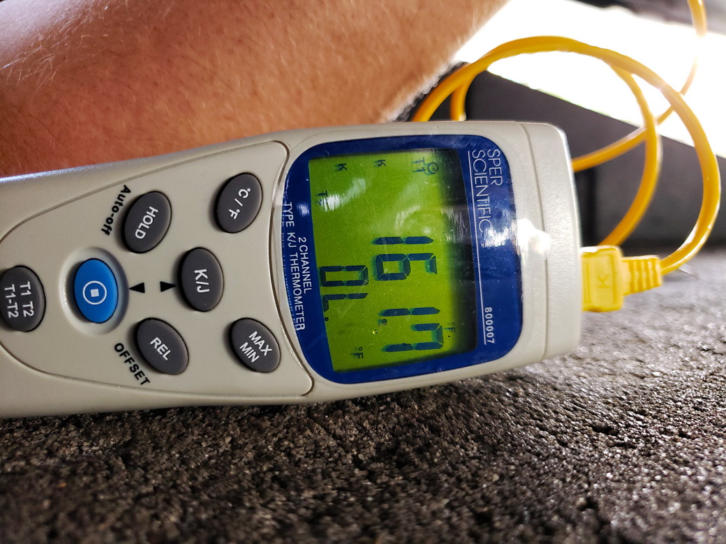 2013 Camaro SS unshielded engine starter temperature reading
