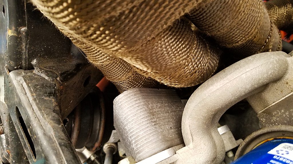 What is an Exhaust Wrap Made Of
