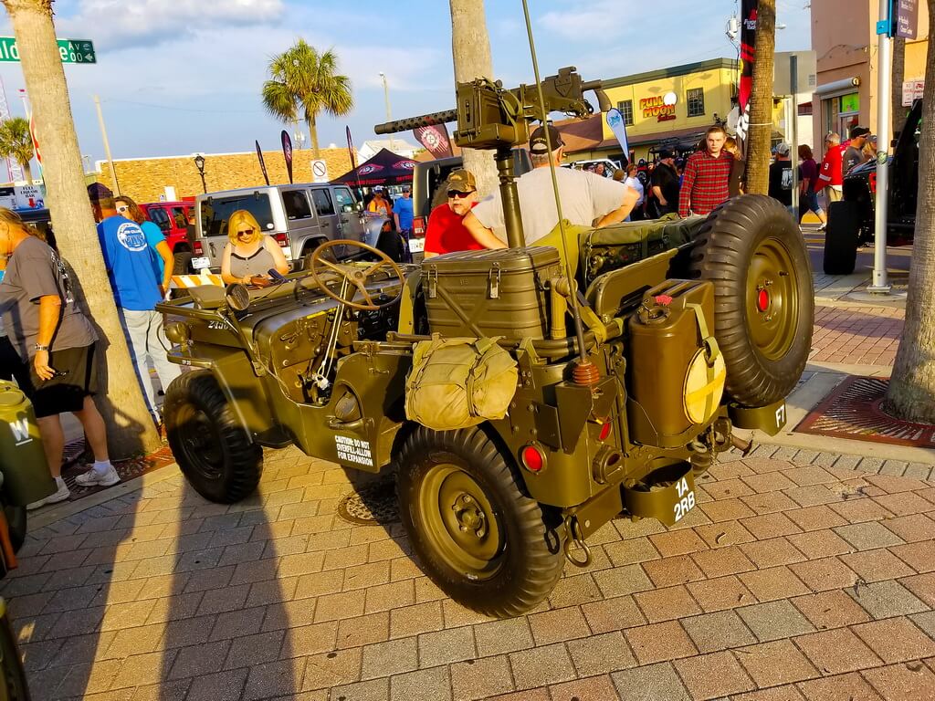 Vintage Army Jeep