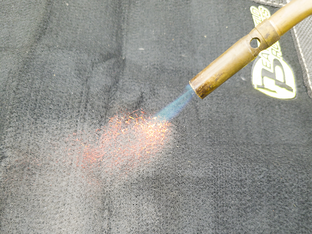 torch welding blanket