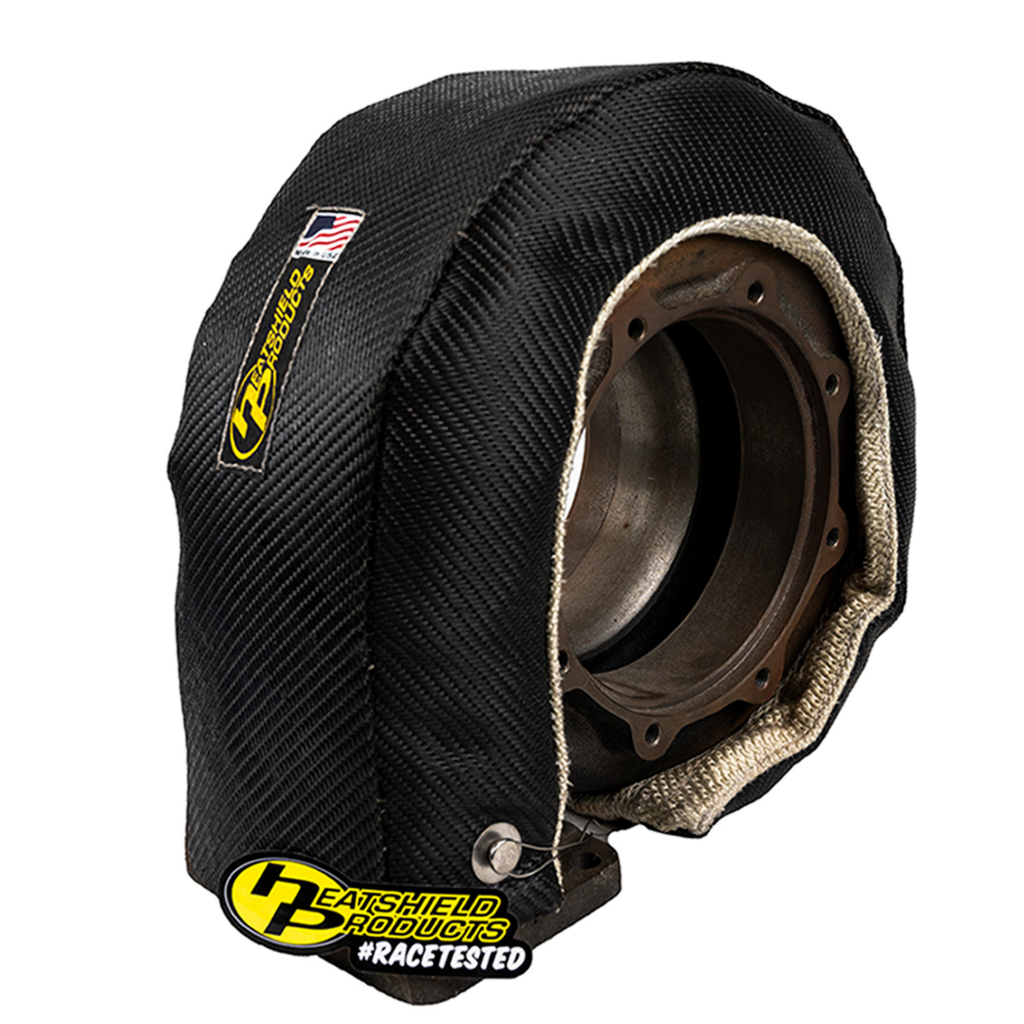 black turbo heat shield