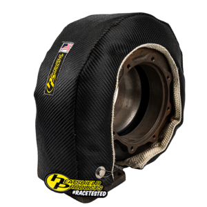 black turbo heat shield