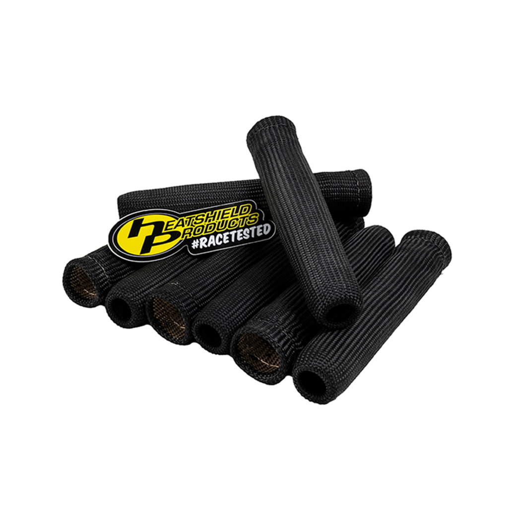 8 pack black heat shield boots