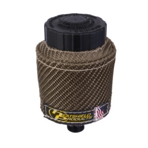 Lava Master Cylinder Heat Shield installed on Wilwood 4oz reservoir