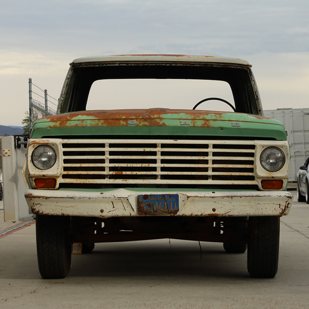 967 Ford F100 Coyote-swapped Heatshield Products shop truck